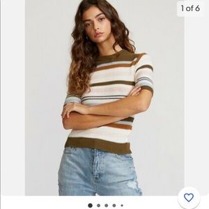 RVCA Striped Sweater